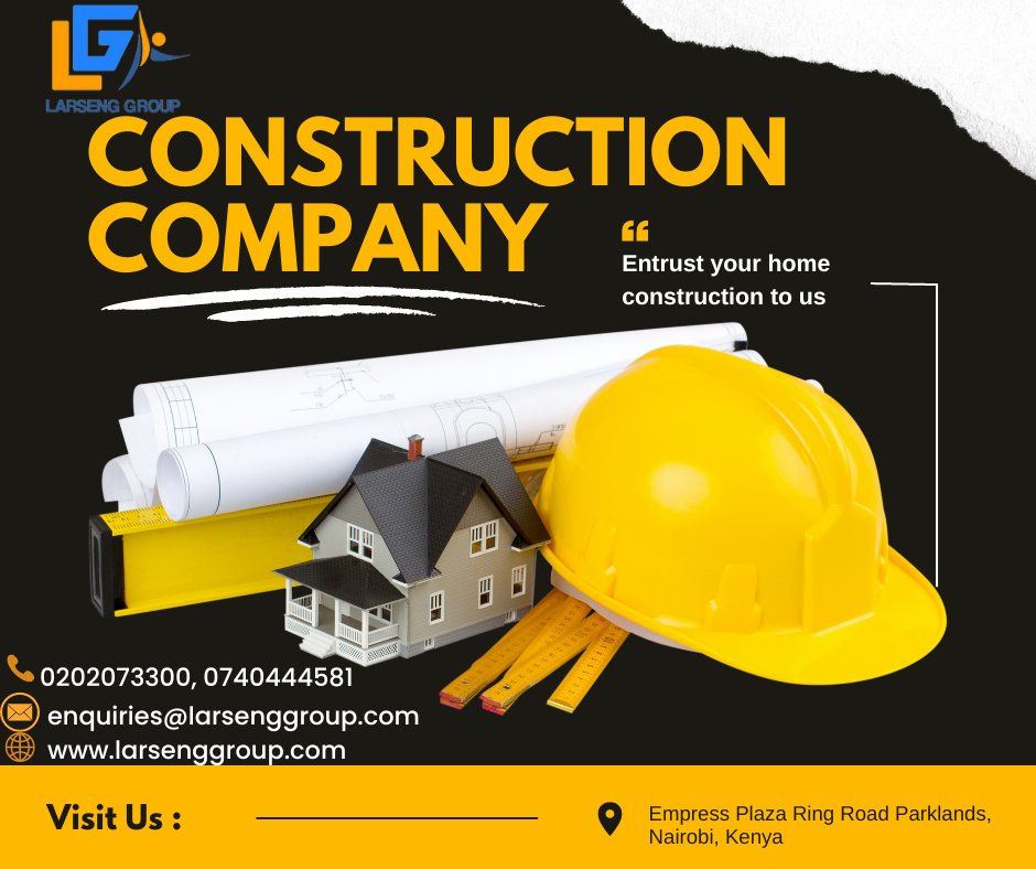 Larseng_Co's tweet photo. #fourbedrooms #estate #cleantitle #foreign #buying #deals #dealoftheday #househunting #moderndesign #celebrateservice
Contact; 0202073300, 0740444581
Email; enquiries@larsenggroup.com
Website; https://t.co/WgKCfNtx7k https://t.co/VL83dFaddv