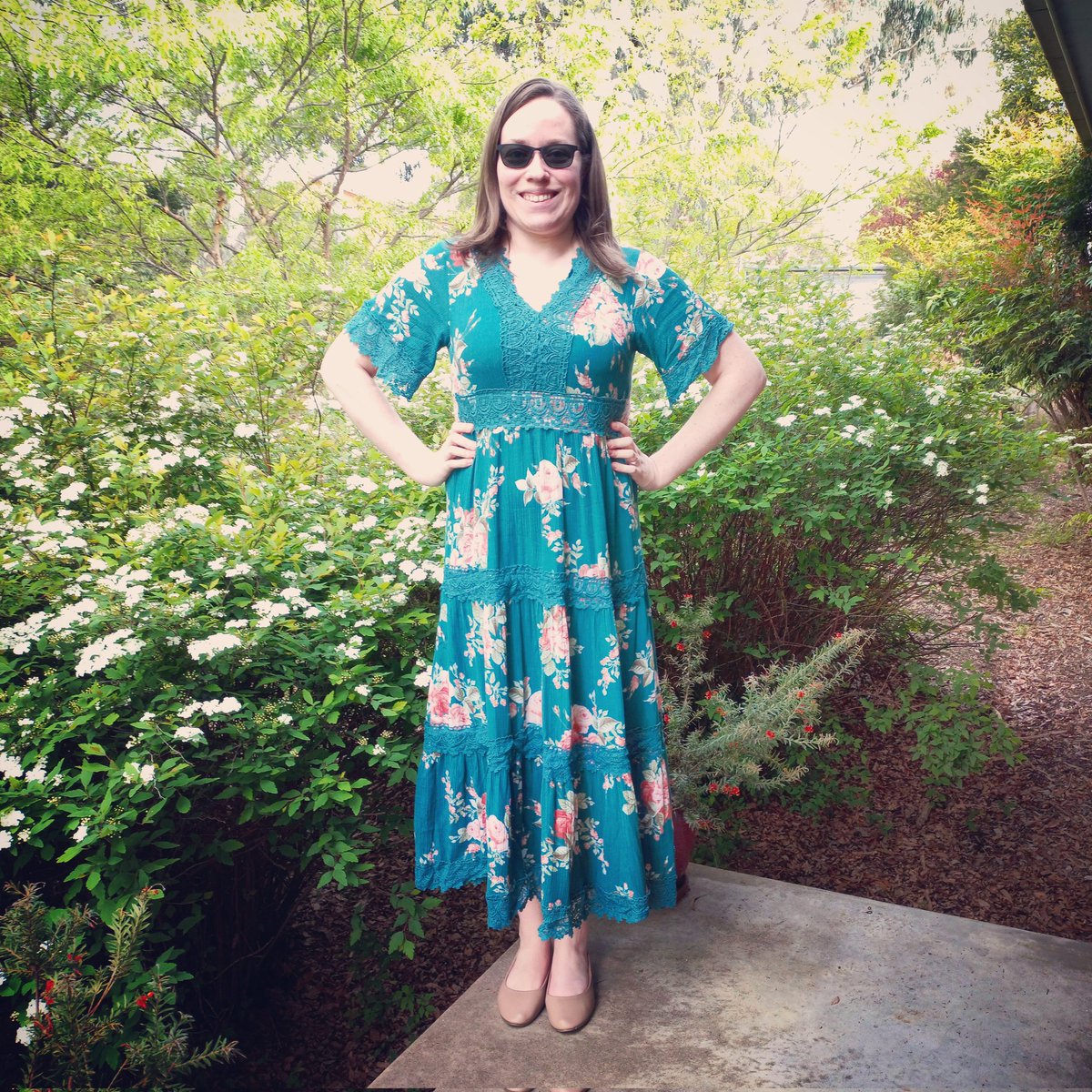 peppersmithlife's tweet photo. #Frocktober2022 •1️⃣1️⃣•
This dress is a newbie from @StFrock, & I absolutely love it—I think it'll get worn a lot over summer. 😍
If you'd like to make a donation, please head to https://t.co/gTOhGKjz9P! 🤍
#FrockUp #OCRF #ovariancancer #ovariancancerawareness @ocrfaustralia https://t.co/FpDhcvsbKz