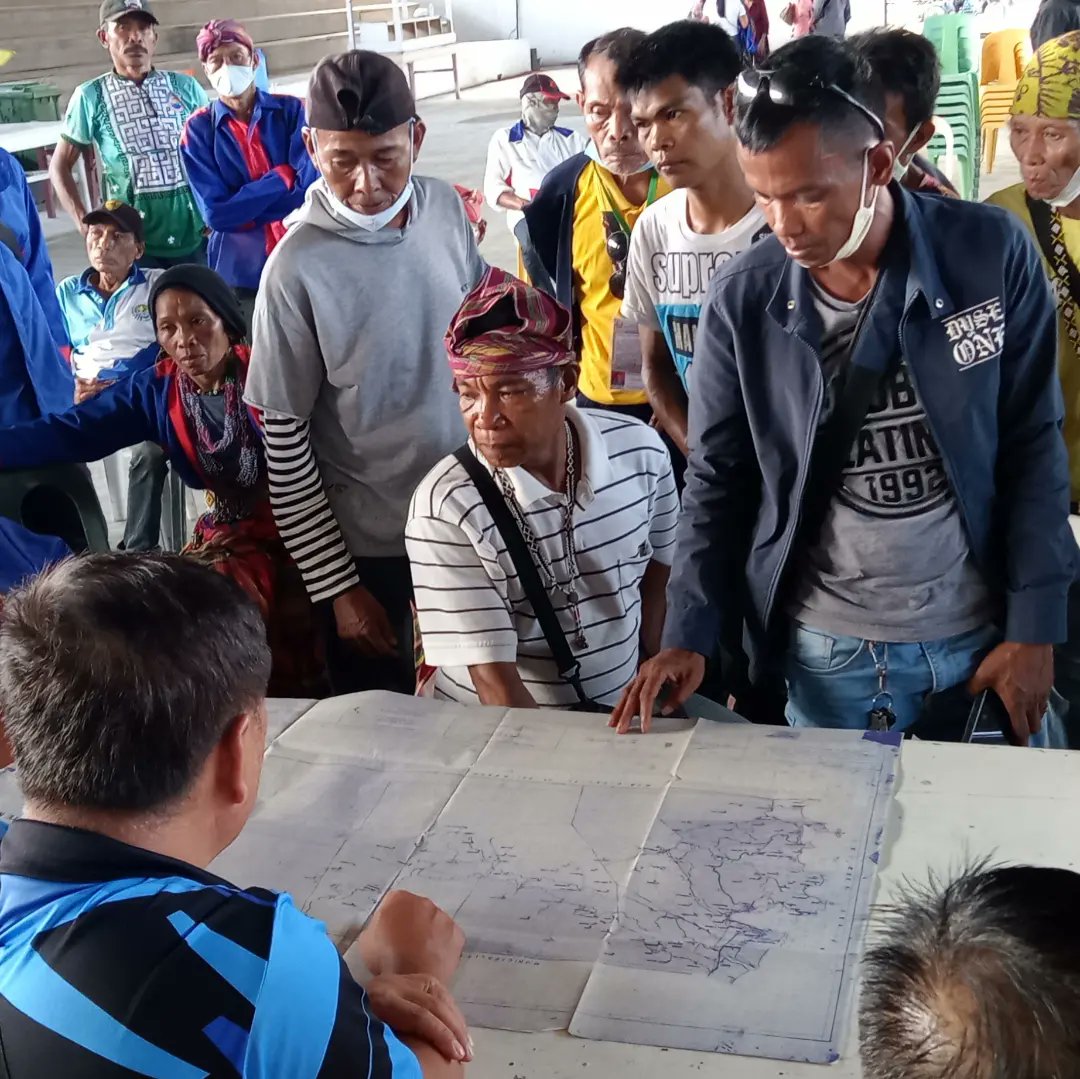 ncipskprov's tweet photo. UPDATE||  NCIP Sultan Kudarat Provincial Office conducted Levelling off/Pre planning Activity for the proposed perimeter ground survey (CADT delineation) of AD of the tribe in Kalamansig headed by Sir ERIC M. RAZ together with Engr. JESUS MATIAS and ATTY HANNA PEARL and all IPS. https://t.co/JWGOa8XQpB