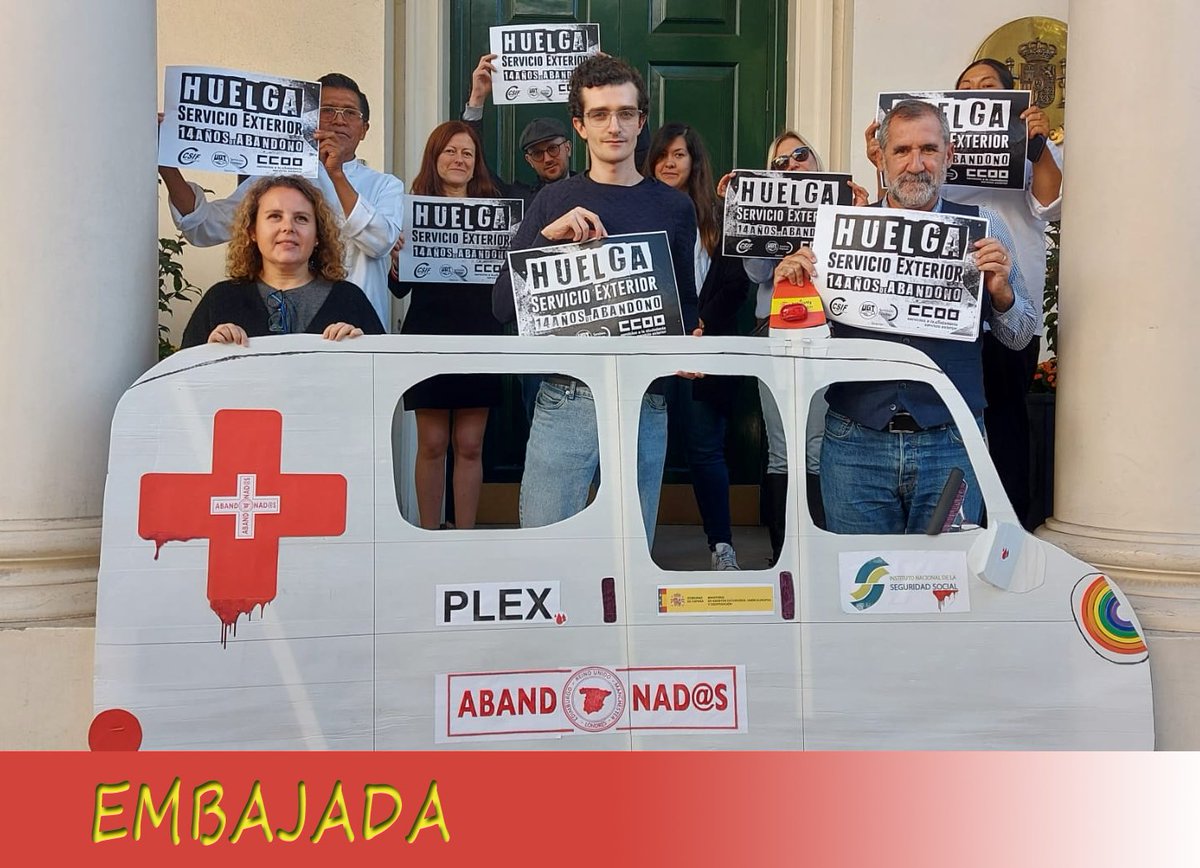 Personal Laboral Exterior (PLEX) Reino Unido tweet media