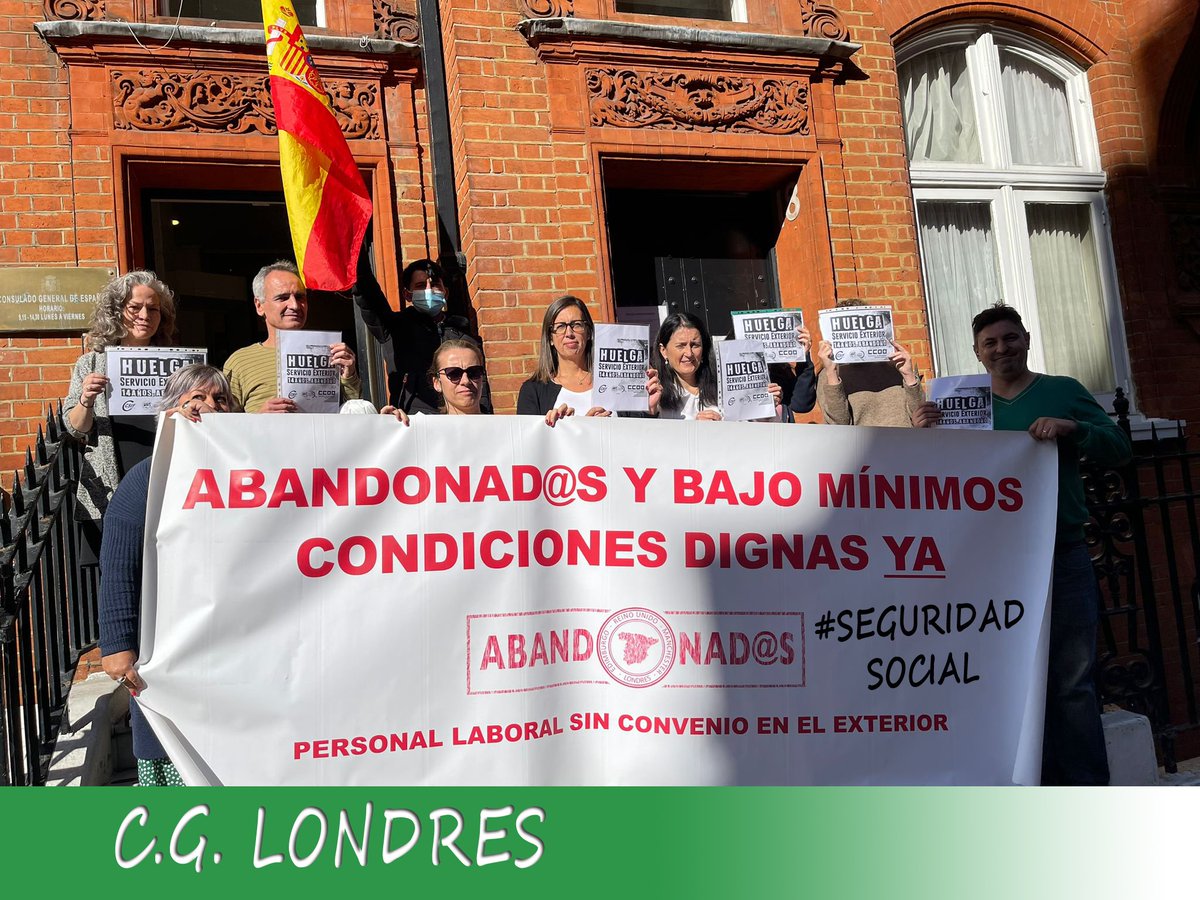 Personal Laboral Exterior (PLEX) Reino Unido tweet media