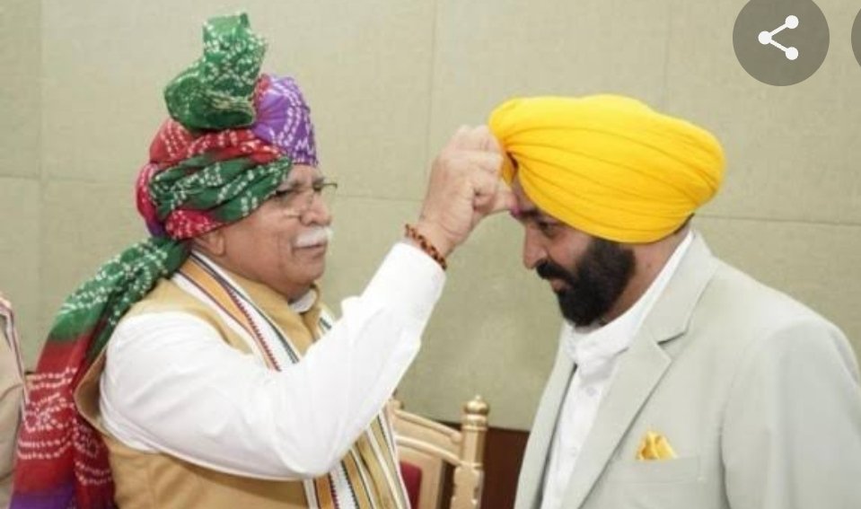 iamgurparvesh66's tweet photo. Let's See What Punjab Govt Says On Issue of SYL
And What Haryana CM Desires..
As elections r Near In Haryana.

Punjab CM should Direct Haryana CM for #SYL #ShardaYamunaLinkCanal as an Alternative. 
So That our Brother Haryana Can get excessive Clean Water from #Uttarakhand . https://t.co/N4gLMEtkM3