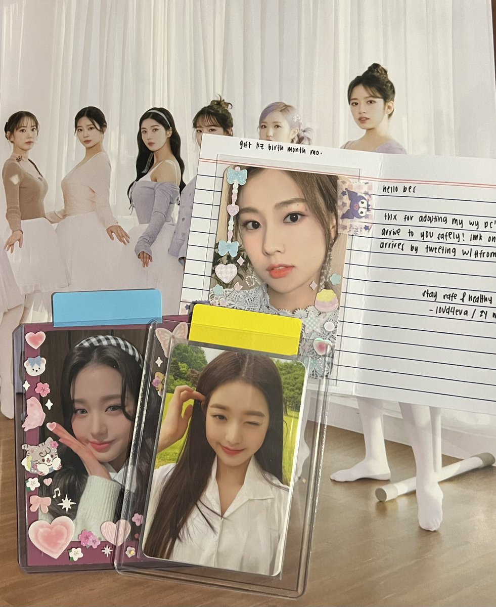 doIlmiu's tweet photo. 🌷 happy mail from @lovd4eva #fromjiwoo 

HAI BES i received wy na !! thank u for letting me adopt her hihi thank you din sa gift laview 🫣🫣🫣 thank u din for packing her safely ! til next time hehe #notscammer #miumails https://t.co/x9t6fCa0RG