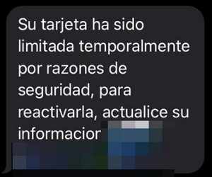 guardiacivil's tweet photo. ⚠️#ALERTA‼️Detectadas varias campañas de SMS fraudulentos (#smishing) que suplantan a entidades bancarias con el objetivo de dirigir a la víctima a una web falsa que simula ser la oficial y robar las credenciales de acceso #nopiques 👇

ℹ️https://t.co/FWn6k2dxxG https://t.co/EFYphekiTT