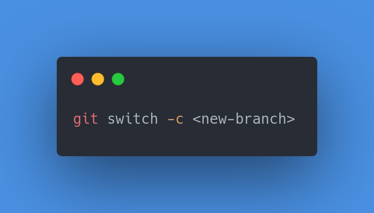 💡No more copying and pasting changes into a new branch. Use 'switch -c' to move uncommitted changes to a new branch.🤯 The things I did before finding this command😖😭