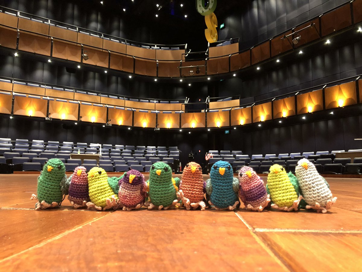 Really glad the company have arrived in London #marvellous #budgies