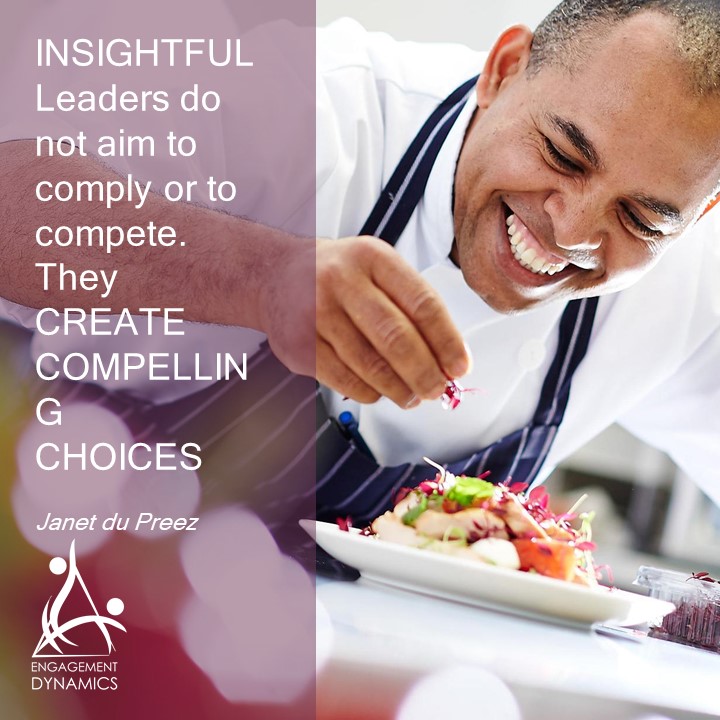EngagementDynam's tweet photo. What compelling choices are you creating for others? How can you offer them more eloquently? https://t.co/Pte3ga5wcz