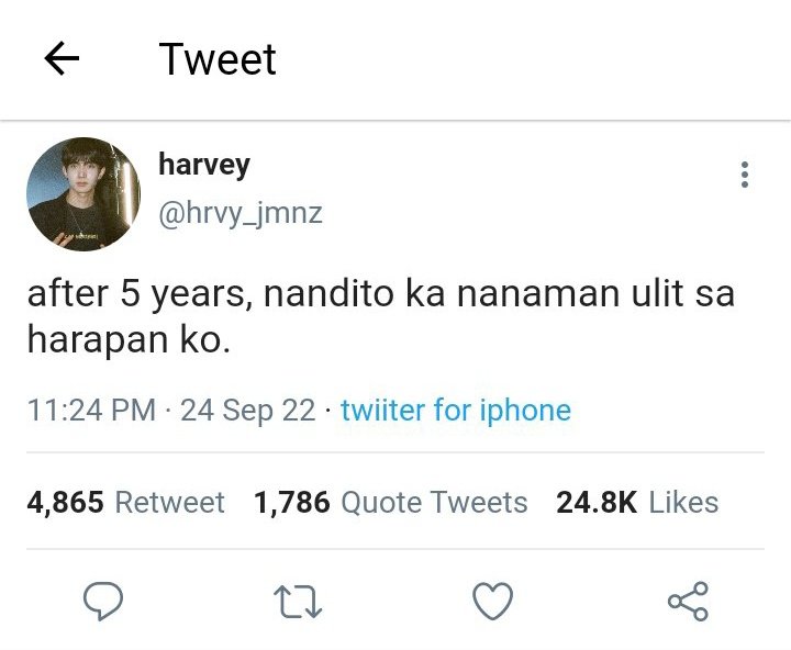 hsnfcs's tweet photo. — "PADAYON"

a #heesun au wherein harvey (hs) and sebastian (sn) were ex lovers who haven't communicated with each other for a long time. until carl (jw) &amp; zion (sh) accidentally set them up on a date and met each other again after 5years. https://t.co/yvNkVFdL3G