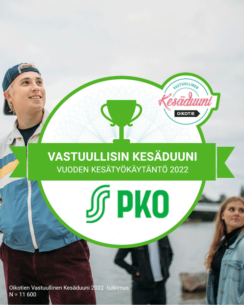 kesaduuni's tweet photo. 🏆 Vuonna 2022 Vuoden kesätyökäytäntöjä asetettiin ehdolle 24 kappaletta. Voittajayritys Pohjois-Karjalan Osuuskauppa palkkasi kesätöihin huomattavan määrän erityisnuoria, tarkoituksenaan parantaa oman seudun elinvoimaisuutta ja ennaltaehkäistä syrjäytymistä.
 #VKD22 https://t.co/tsMAwVv2mY