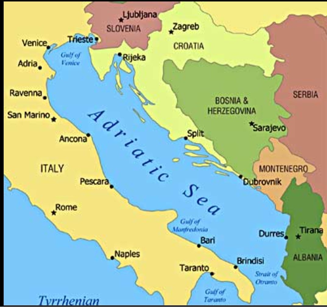 CSE_page's tweet image. Mnemonic series : 5/n 

Adriatic sea touching countries : Pre 2019

&quot;ICS - MBA&quot;

I - Italy
C - Croatia
S - Slovenia

M-Montenegro
B -Bosnia and Herzegovina
A- Albania

Tip : You might be confuse in Slovenia &amp;amp; Slovakia,i remember it like Venice is near Slovenia. So

Venice-Venia.
