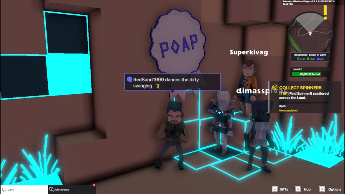 RedSand95597339's tweet photo. @TheSandboxGame @deadmau5 I just participated in the #SandboxAlphaS3Giveaway for a chance to win 500 SAND! Found George from the Metaglitch in @deadmau5's Tower of Light, check out my screenshot below!
👇

OK https://t.co/OllPPEdwon