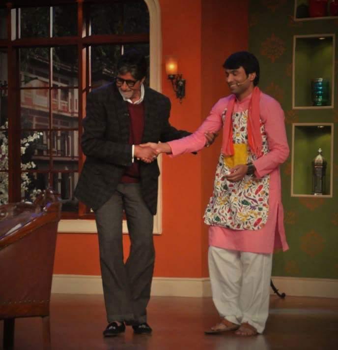 Happy birthday ⁦<a href="/SrBachchan/">Amitabh Bachchan</a>⁩ sir.❤️