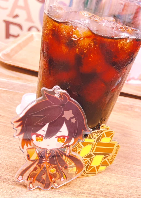 もっちゃんと原神のスイパラ行ってきました!楽しかった〜!!! 