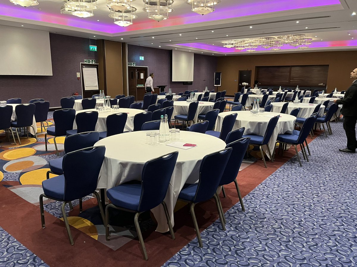 #KSS ACC Network conference!  The room is ready, just waiting for the delegates to arrive!!