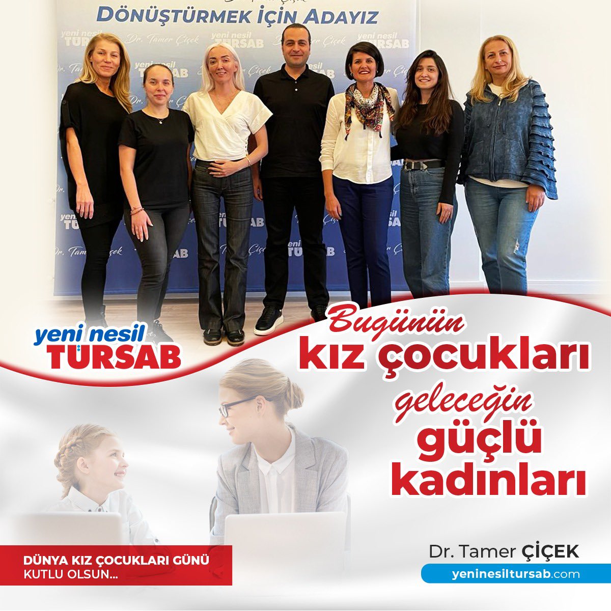 Bugünün kız çocuklarının gelecekte güçlü kadınlar olması hepimizin sorumluluğunda. ​

Sürdürülebilir Kalkınma Hedefleri kapsamında kadın acenta sahiplerine pozitif ayrımcılık yaparak girişimlerini destekleyeceğiz. Yeni dönemde kadınlarımızın gücü ile güçleneceğiz.