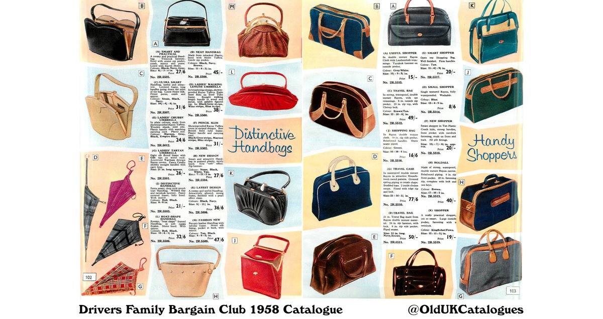 Vintage UK Catalogue Pages on Twitter: "Vintage Drivers Family Bargain ...