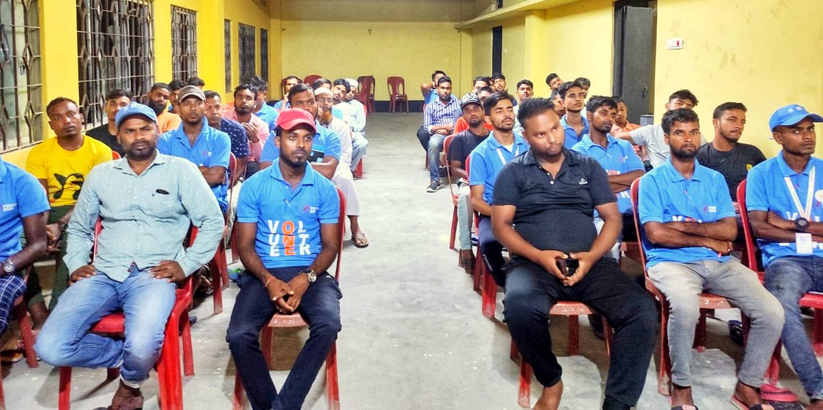 sbfparivar's tweet photo. Two-day training workshop on Disaster Management was organized by Society for Bright Future (SBF) on 8th – 9th October 2022, at Barpeta, Assam in which 50 volunteers were trained in First Aid, CPR, Fire Fighting, River Crossing, Rescue etc.
#sbfindia #workshop #AssamWorkshop https://t.co/OGdCGgLwvb