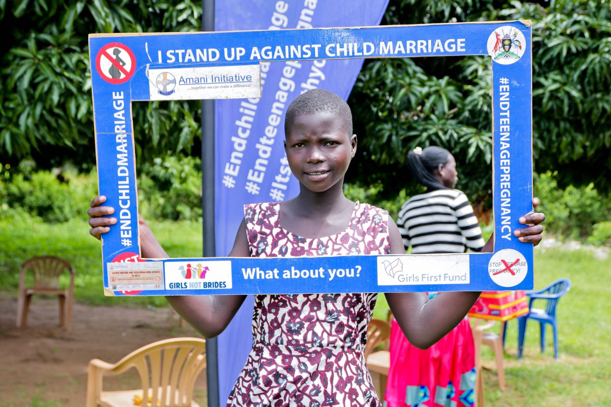 Amani_initiativ's tweet photo. On this #IDG2022 I celebrate the achievements made towards ending teenage pregnancy and child marriage but also continue calling upon you to #StandUP to #EndChildMarriage because 22.3 per cent of girls continue to drop out of school due to child marriage and teenage pregnancy. https://t.co/kTqk1Kc9L1