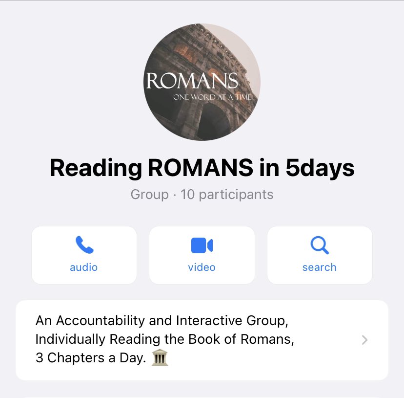 Ibkay_Ade's tweet photo. My study group for the book of Romans commences today💃🏼💃🏼💃🏼,
One more opportunity till 9am to join, we would be reading 3 chapters daily by ourselves and discussing together after. 
Send me a Dm ASAP! if you are interested.
#readingromans 
#romans #booksofthebible https://t.co/qX6SKxZLMw