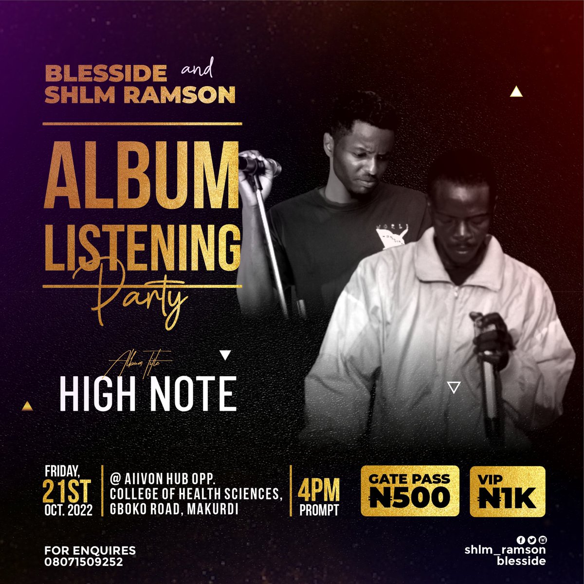 Jason_Blesside's tweet photo. It's finally Happening #Hynote listening party, if you're in town then let's track. 21st 👌 https://t.co/RdTRzVvoPb