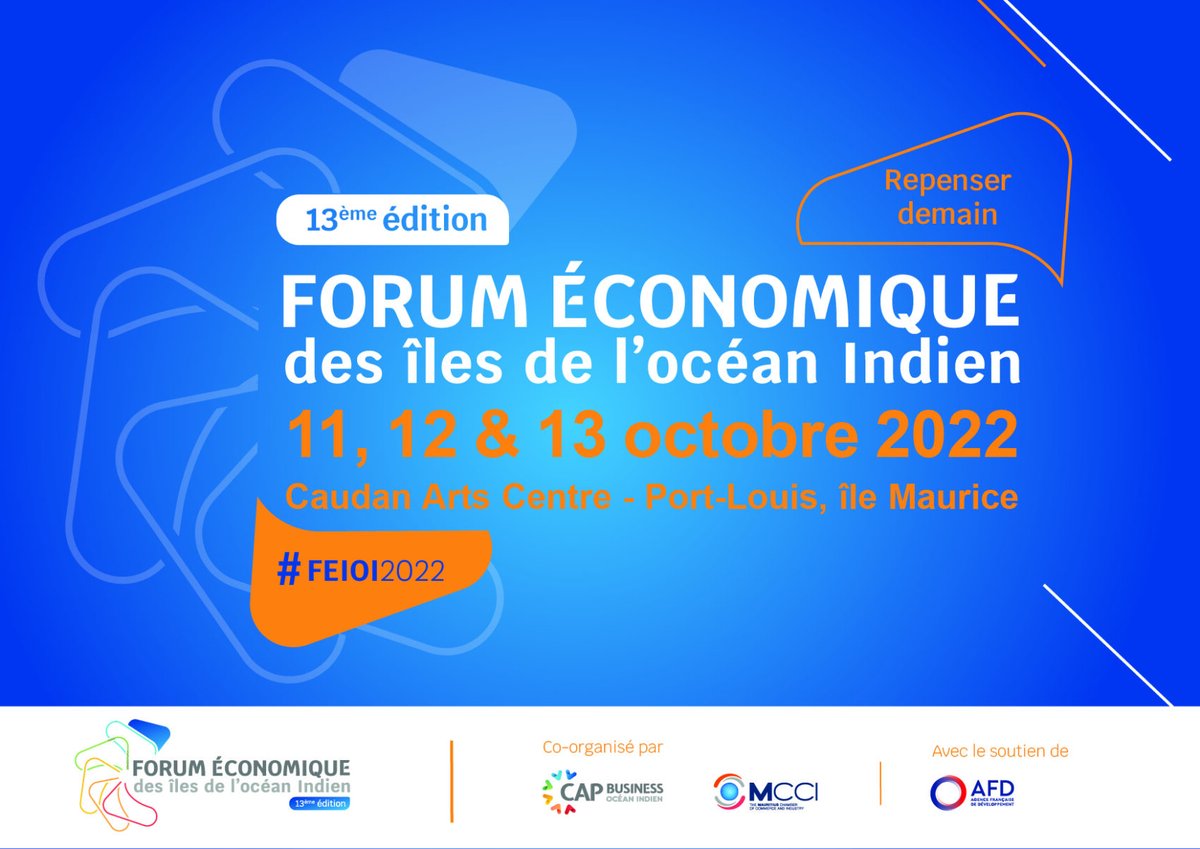 #FEIOI : "Dans un contexte marqué par les crises et une prise de conscience de l’urgence à agir, le groupe <a href="/AFD_France/">Agence Française de #Développement (AFD) 🇫🇷 🇪🇺</a> réitère son engagement aux côtés de <a href="/Capbusinessoi/">@Cap Business Océan Indien</a> et du secteur privé régional pour relever les challenges d’aujourd’hui et de demain." indique <a href="/patricia_aubras/">Patricia Aubras</a>