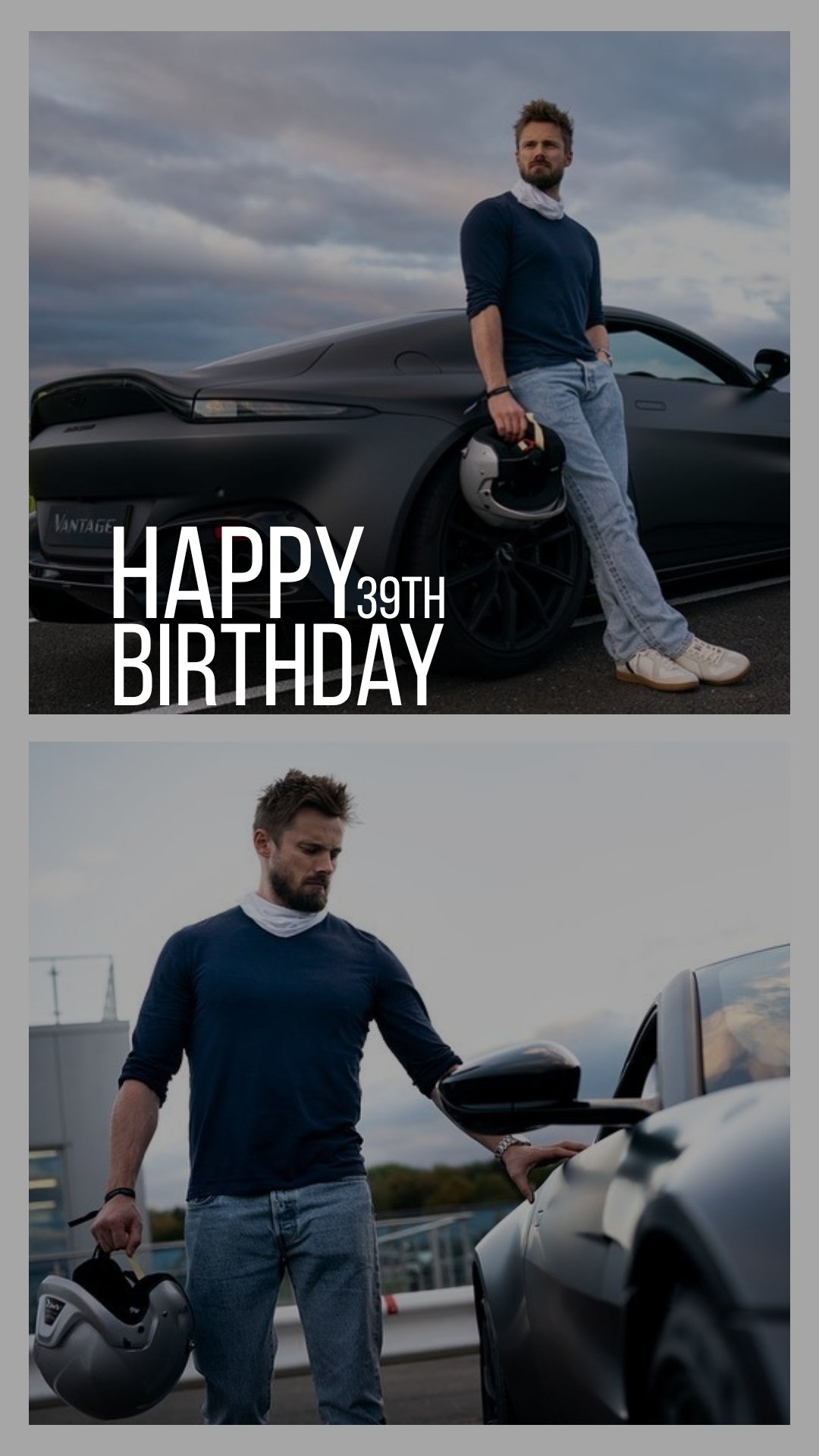  Happy 39th birthday to our amazing, wonderful, talented Bradley James Love you a lots 