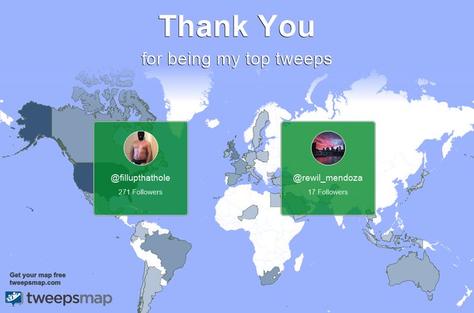 Special thanks to my top new tweeps this week @fillupthathole, @rewil_mendoza https://t.co/wOQqgnpQd