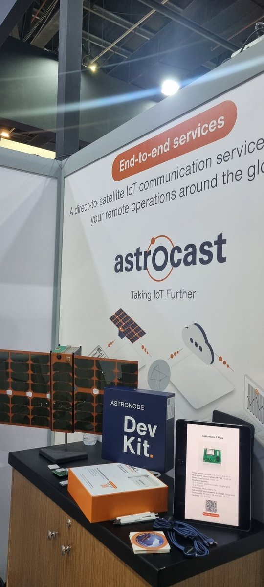 strocast's tweet image. DAY 2 at #GITEXGLOBAL 2022! 🤩
Do you know how Cost-Effective, Bidirectional Satellite IoT is taking global, remote #IoT further?🛰️
Meet @strocast to learn more! 
Find us at the 🇨🇭Swiss Pavilion (Hall 1- A20).
#IoTtracking #IoTassets #SatIoT #NewSpace
@GITEX_GLOBAL