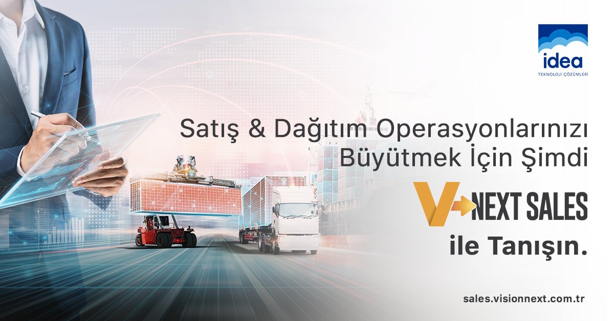 idea_teknoloji's tweet photo. #VisionNextSales, satış, dağıtım, servis ve ticari pazarlama operasyonlarınızı tek bir uygulamadan, sadece bilgisayar ve akıllı cihazlarla yönetilebilir hale getirir. 📲

Size sadece işinizi büyütmek kalır. 

Bilgi almak için lütfen bize ulaşın: 👇

https://t.co/P6Xw8BNT4f https://t.co/xdUPKApa6G