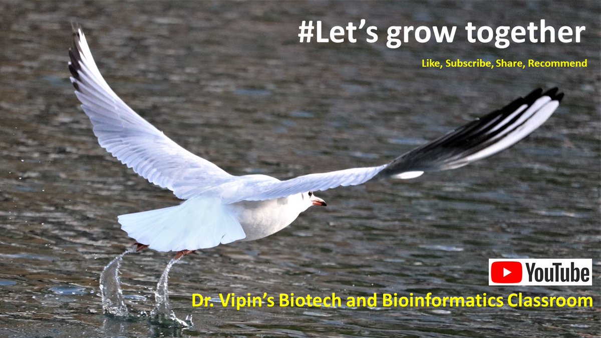 dr_vipin_singh's tweet photo. https://t.co/TTNkCZ3her
Check out my YouTube Channel - there is something for everyone
#NGS #R #Python #Linux #Genetic_engineering #Bioinformatics #Onlineclass https://t.co/elktSbIQER