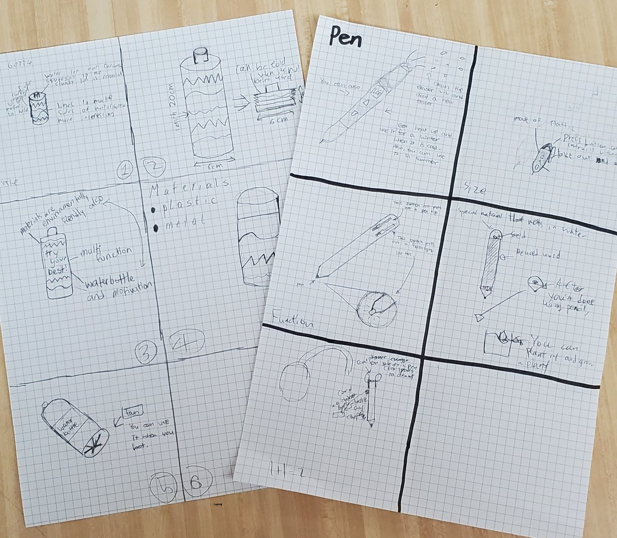 carl_love21's tweet photo. One of the @ISBLearning student's favorite activities this year - building upon each other's product ideas from simple to complex considering style, materials, innovation, size, and function. Fun! Dream #ISB_Learning! #collaborate @ibmyp https://t.co/R2IpWHIDbF