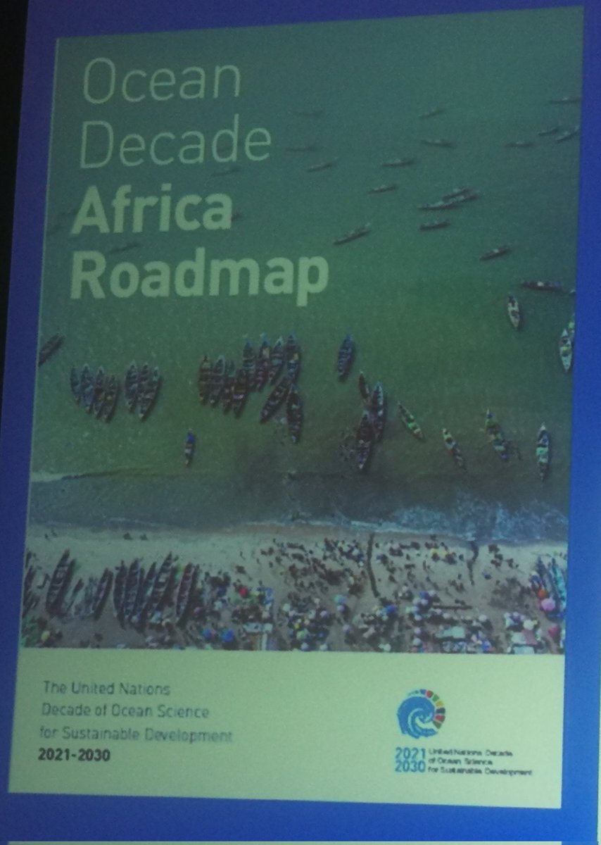 DrMariamHamisi's tweet photo. Dr. Mika @IocUnesco Key priority areas for the Ocean Decade, 

scratching my head on number 3: Unlocking the Blue Carbon Potentials of Africa"...  #seagrass https://t.co/O090OID3dN