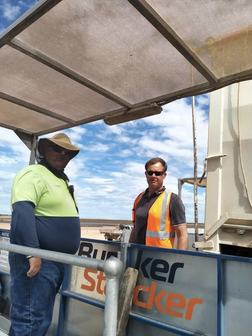 TPorts on Twitter "1st load of grain into Lucky Bay bunkers for