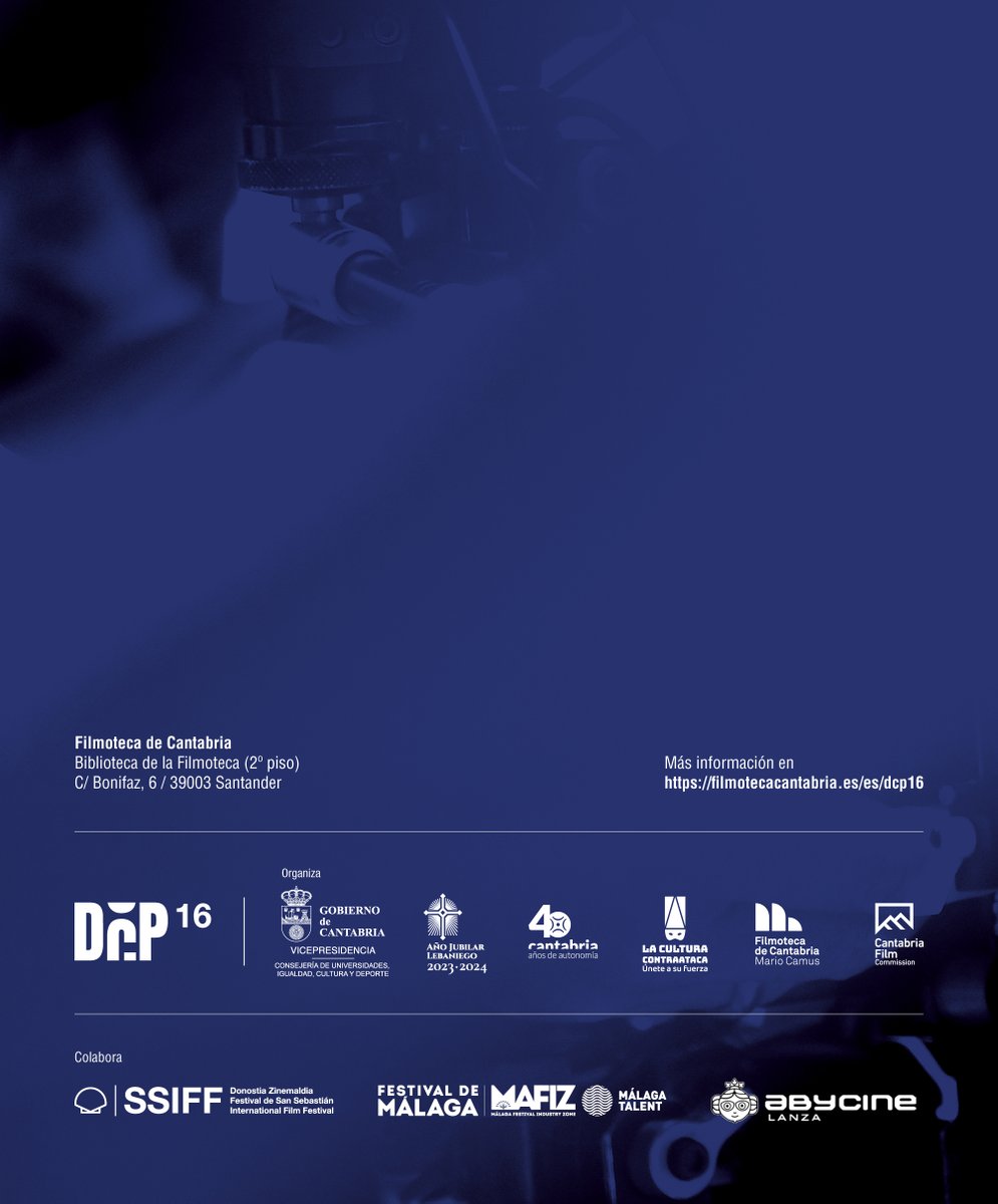 CantabriaFilm's tweet photo. 🚨Recordamos que el plazo para presentar los proyectos para el Taller de Impulso de Proyectos Cinematográficos, que forma parte del #DCP16, termina este domingo.
ℹ️Todos los requisitos para inscribirse al taller están en este enlace: https://t.co/QSEwjx0S2E https://t.co/Ed67N2of6q