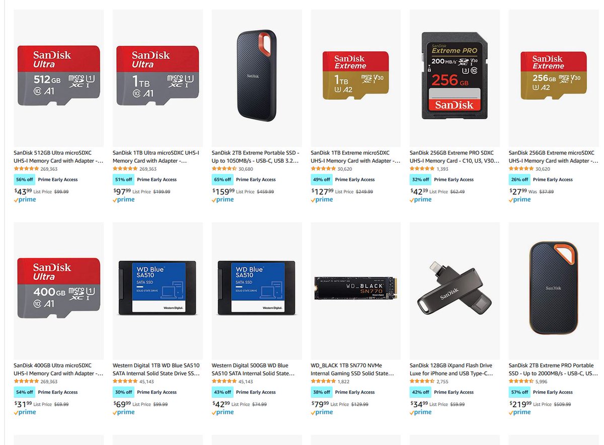 western-digital-drives-and-sandisk-memory-sale-via-amazon-prime-only