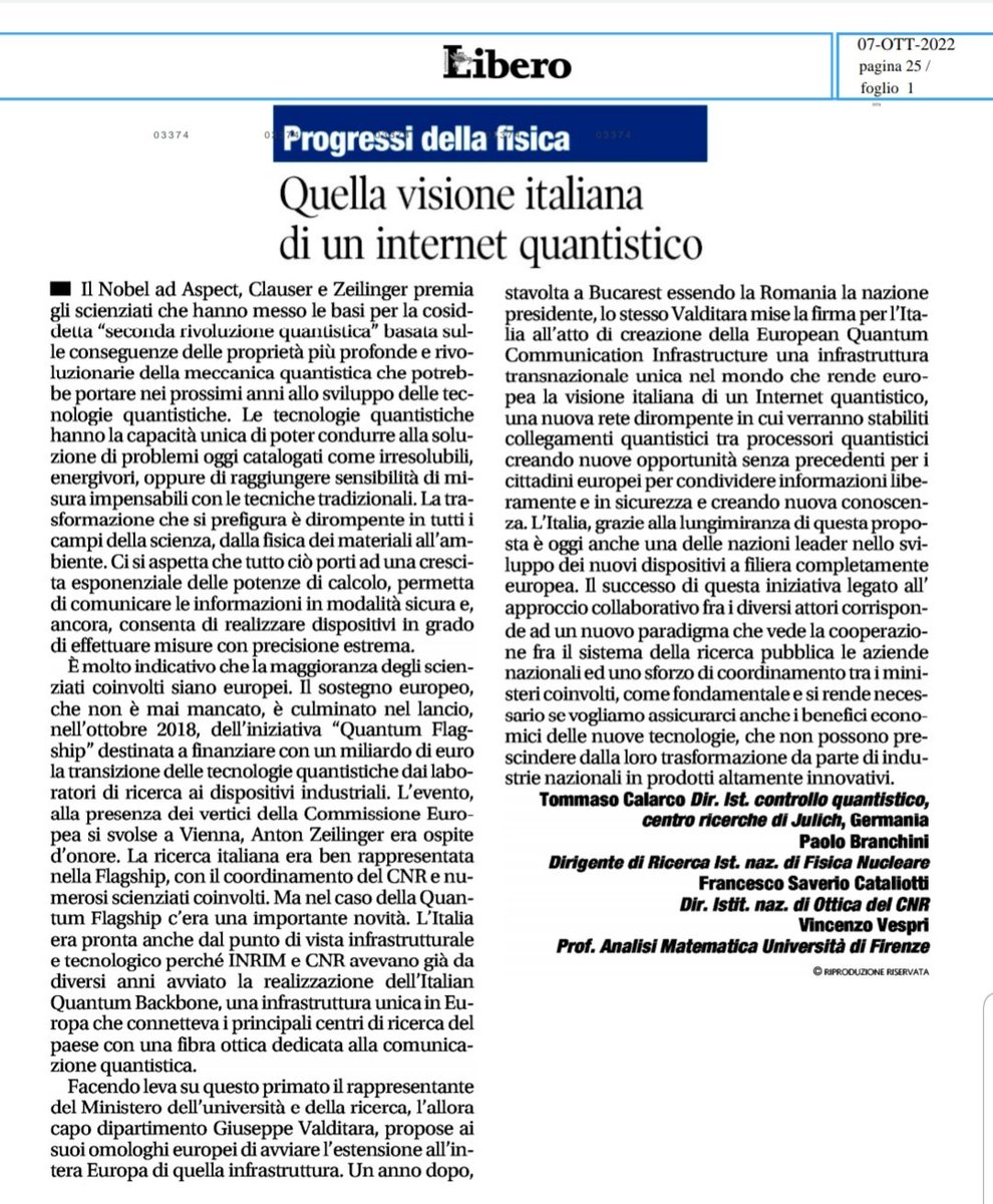 #Ricerca, contare in #Europa è possibile, basta saperlo fare. @lettera150 @matteosalvinimi