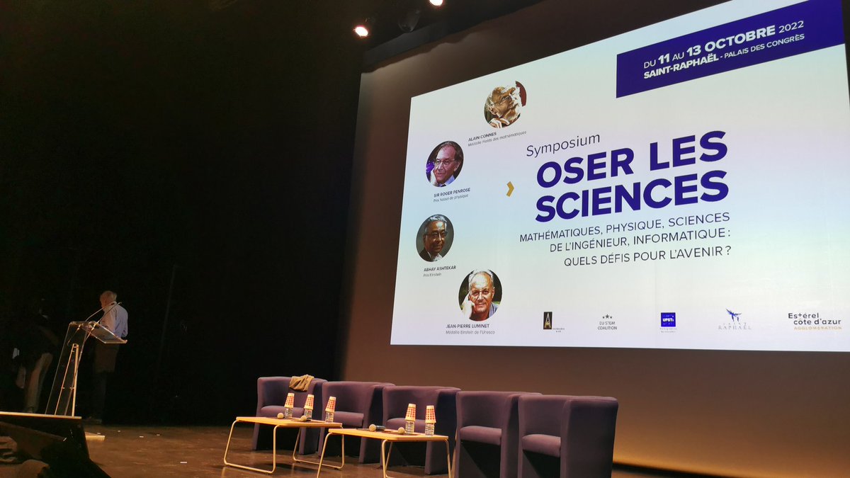 flebourhisupsti's tweet photo. Début des conférences #FrenchSTEM à @VilleStRaphael https://t.co/YEYY8l0kdg