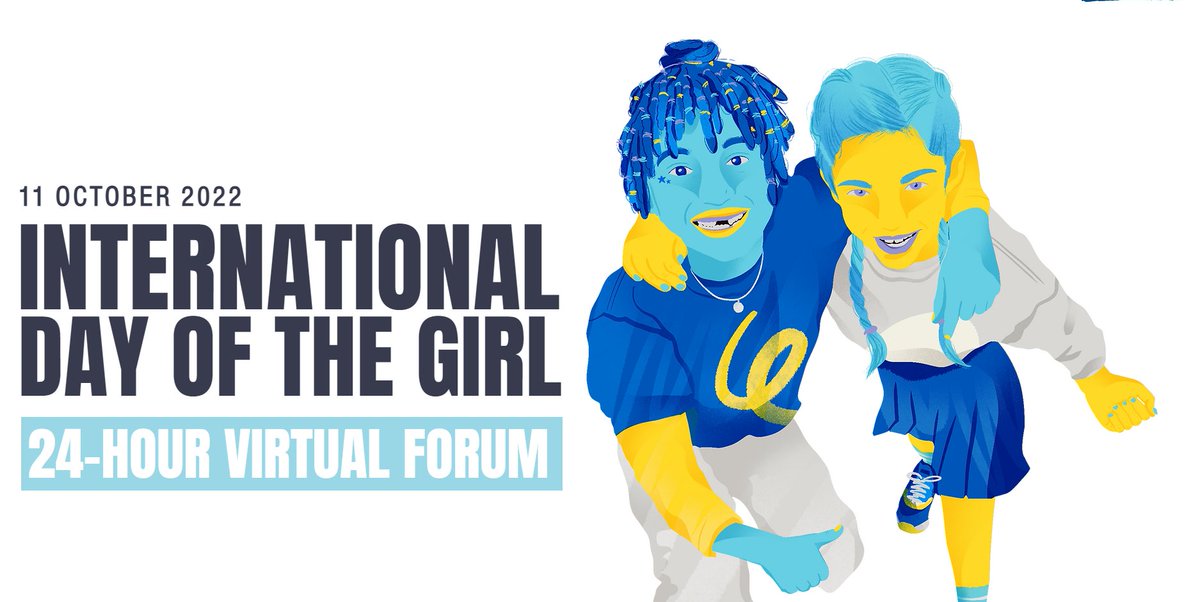 ChildRightsCnct's tweet photo. Happy #DayofTheGirl #IDG22! Check out the programme of activities https://t.co/tVMcQemSFG including an event with two of our child advisors, Miriam and Gloria, reflecting on girls' rights 10 years after the first IDG + into the future. https://t.co/Yb31WydnXR #ChildRights #CHRDs https://t.co/nJB5E9GEdL