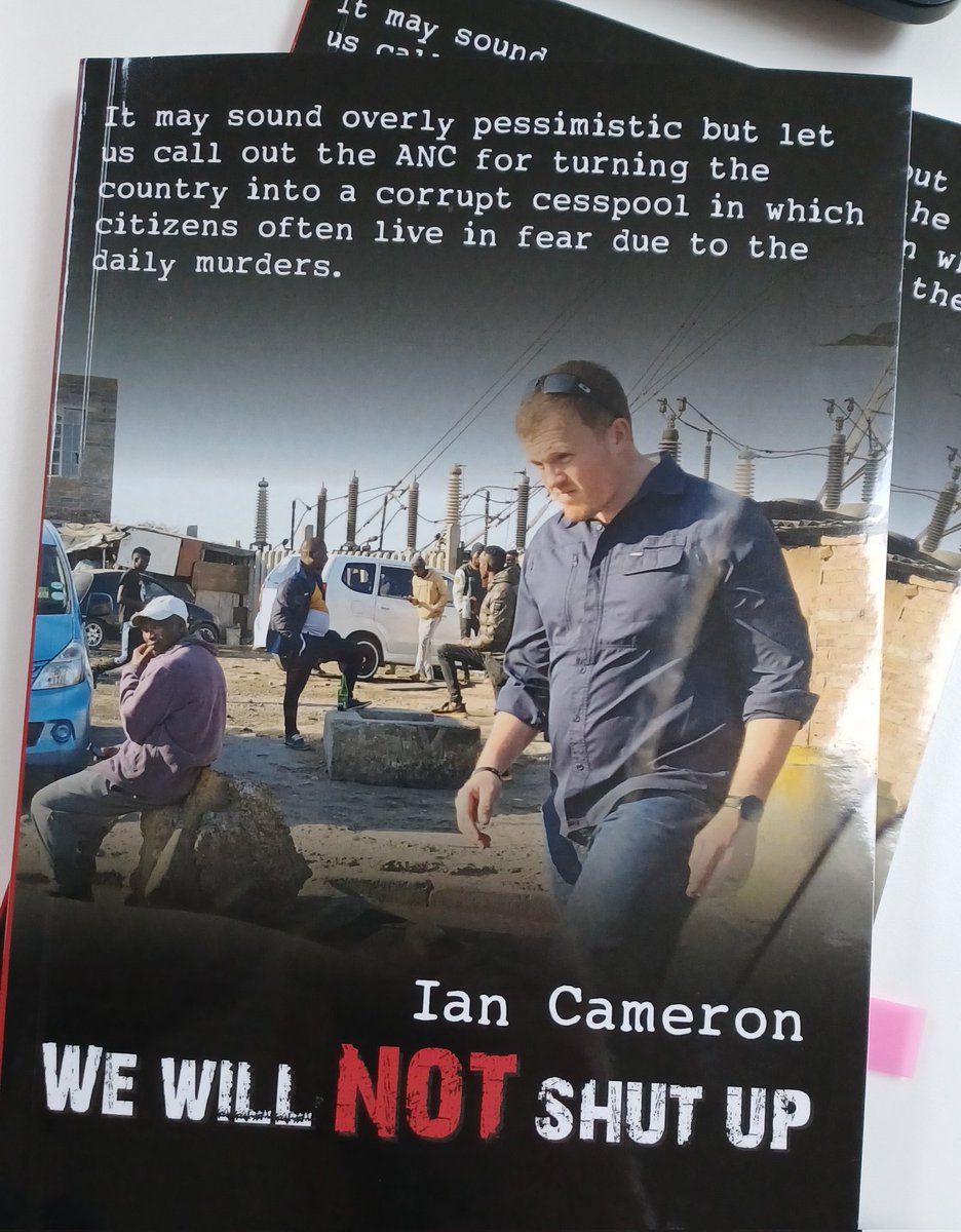 Ian Cameron (@iancameron23) on Twitter photo Gesels amper met <a href="/SuzannePax/">Suzanne Paxton</a> op <a href="/zarsg/">RSG 100-104FM</a> se Spektrum oor my kort boek 'We Will NOT Shut Up' wat binnekort vir die publiek beskikbaar sal wees. #WeWillNOTShutUp Gesels amper met <a href="/SuzannePax/">Suzanne Paxton</a> op <a href="/zarsg/">RSG 100-104FM</a> se Spektrum oor my kort boek 'We Will NOT Shut Up' wat binnekort vir die publiek beskikbaar sal wees. #WeWillNOTShutUp