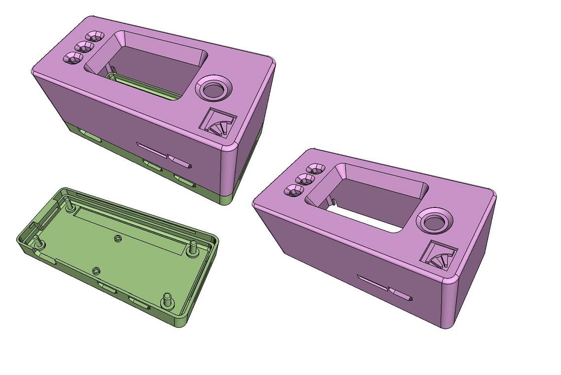 diyblender's tweet image. #Casing for #RaspberryPiZero + #waveshare00 SX126X #LoRa #HAT + #OLED 1.3

Download available
@printablescom
printables.com/model/293004-s…

@Thangs3D
thangs.com/designer/diybl…

@TheMagPi @RPiSpy @RaspPiBeginners @RasPiTV @ThePiHut @PiSupply @astro_pi 
#screen #button #joystick
