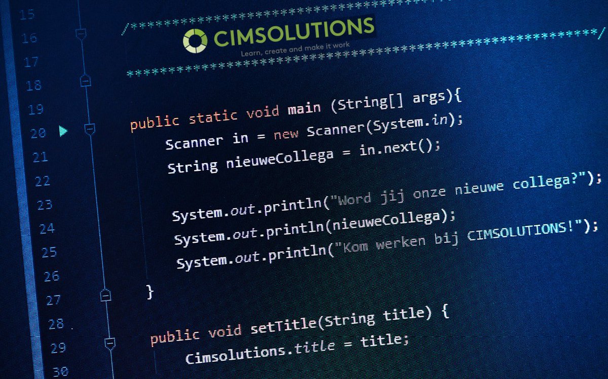 CIMSOLUTIONS BV tweet media