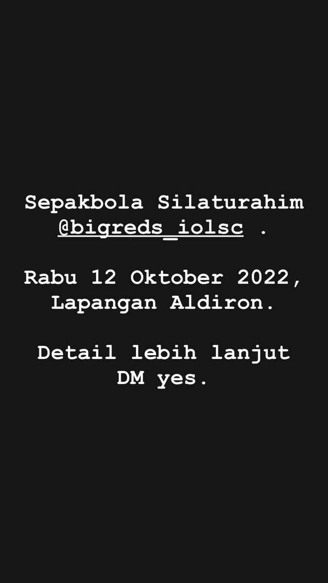 adybowyer's tweet photo. Yuk besok bal-balan… https://t.co/4JB2jgWpwV