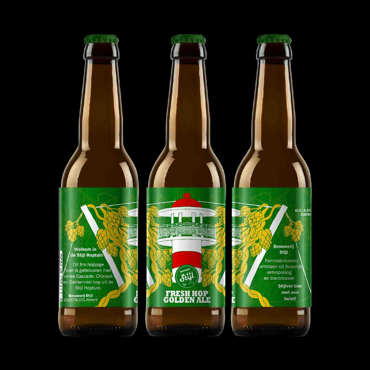 BrouwerijStijl's tweet photo. Nagenieten van de #FloriadeExpo ? Proosten op de toekomst?
Dat kan nu met de unieke Fresh Hop bieren, gebrouwen met 100% verse hop uit de Stijl Hoptuin. Onderdeel van het #agroforestry perceel op #UtopiaEiland
Nu te reserveren in onze webshop! https://t.co/WwKIDMAIsH