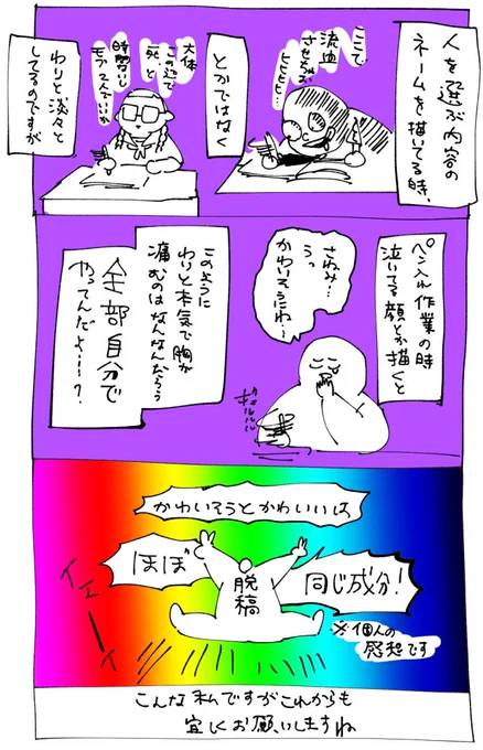 脱稿ハイで日記かきました 