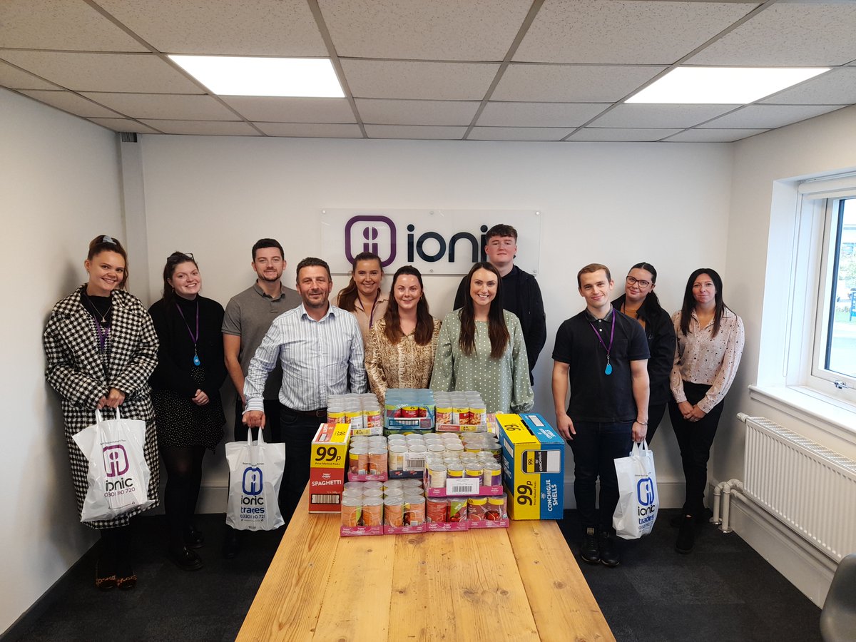 Ionic Recruitment is proud to be able to support Warrington food bank once again this winter.

With the relentless cost of living increases, we are happy to be able to help out and support the hard work @warringtonfoodbank does for the community in Warrington every day 🏣