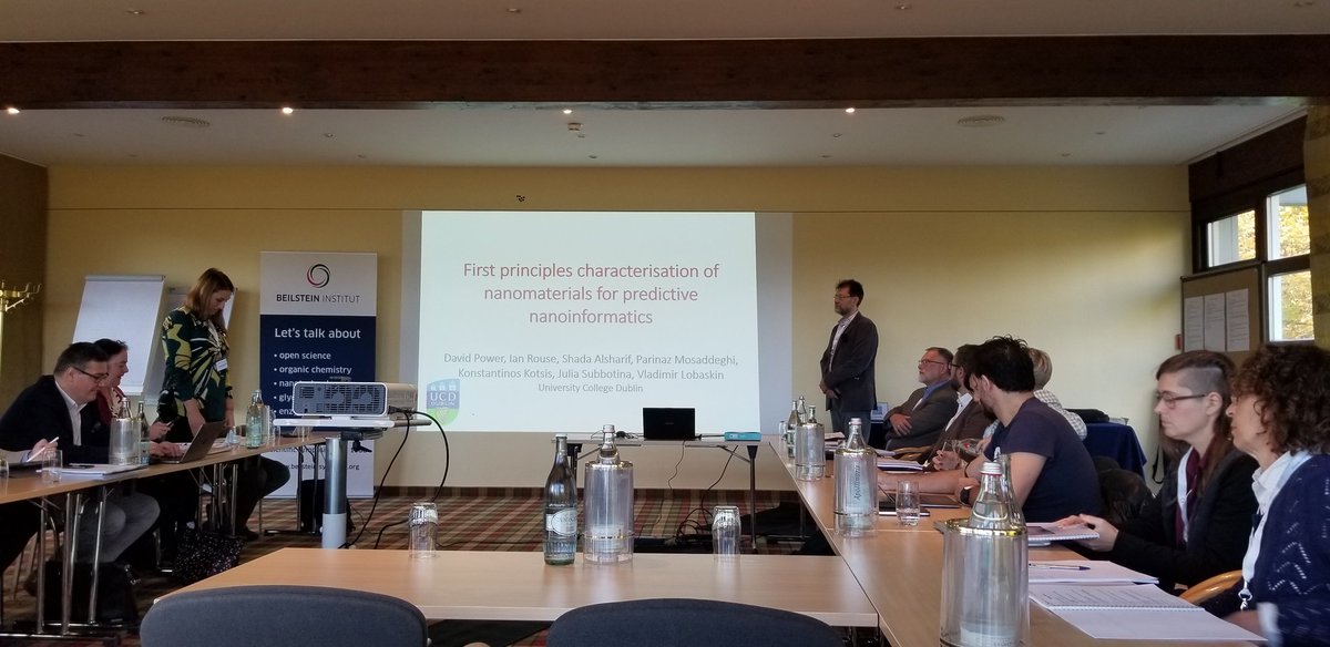 BarbaraHissa's tweet image. Prof. Vladimir Lobaskin @ucddublin is presenting a systematic approach to evaluate in silico the interactions at the bio–nano interface to understand protein–nanoparticle interactions. #BeilsteinNanoinformatics @BeilsteinInst