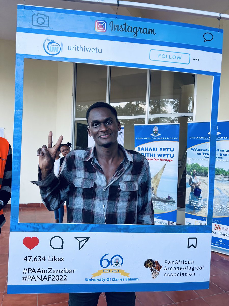 urithiwetutz's tweet photo. A huge congratulations to #InnocentUpenda for emerging as the overall best student for the ⁦@UdsmOfficial⁩ 2022 graduates. As a Heritage Management student, Innocent will join a master’s degree and continue working with #UrithiWetu group. ⁦@IchumbakiE ⁦@biginagwa_john https://t.co/nW8JrqH8gw