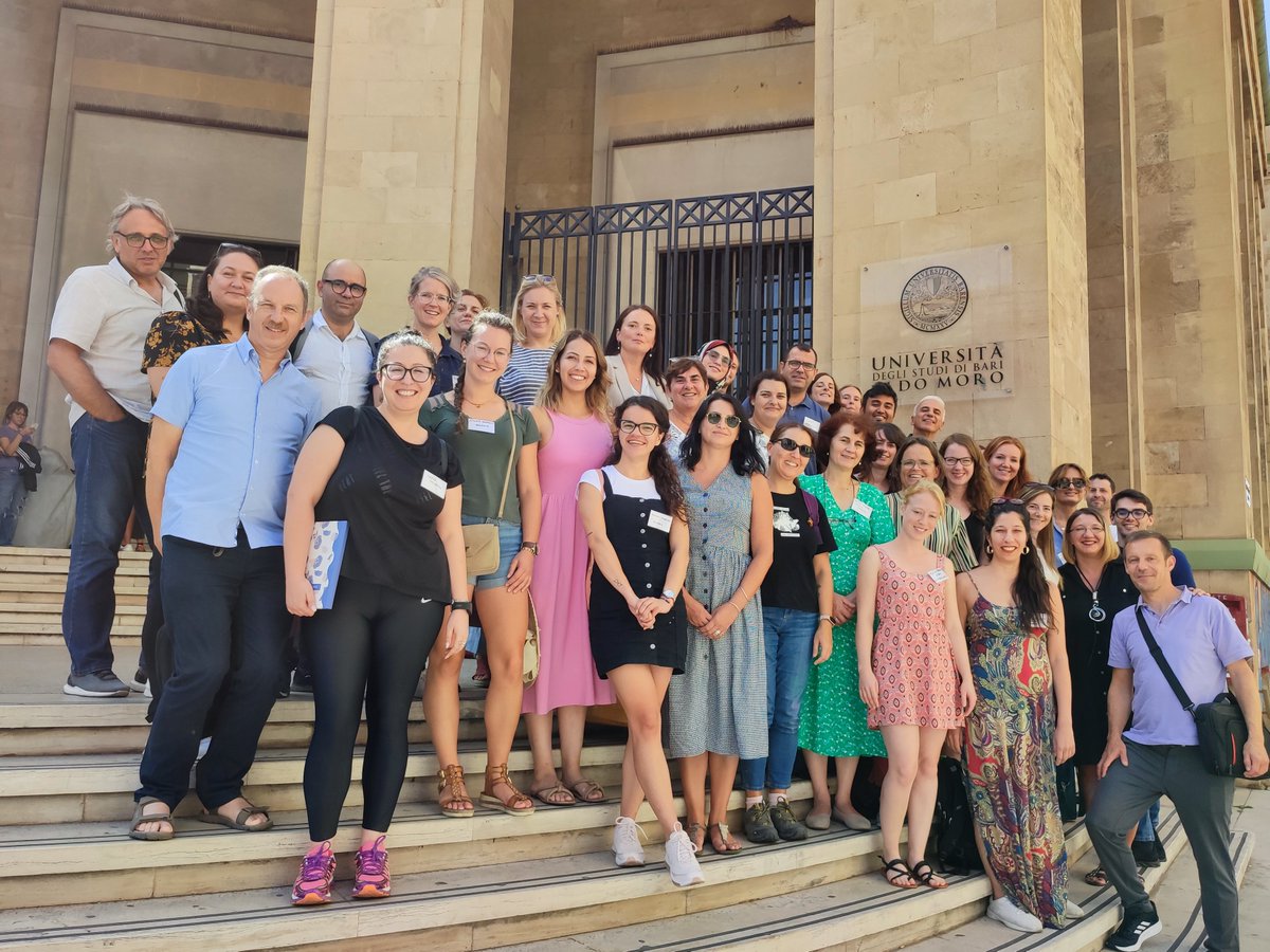 EnovatNet's tweet photo. We hosted our #ENOVAT training school in #Bari on Sep 14 and 15th 2022 at the @unibait 
✅Optimising practise in veterinary clinical microbiology: from sample taking to treatment decision
⚠️Follow us for more events and workshops 👁️
👉https://t.co/yOSaTVNmXk
#AMR #veterinary https://t.co/kpWV3BxiKJ