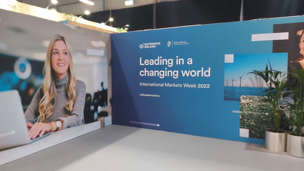 Excited to kick off @entirl International Markets Week in <a href="/TheRDS/">The RDS</a> today with lots of client meetings to support Irish enterprises scale, grow and enter new markets globally. Our <a href="/ei_canada/">Enterprise Ireland, Canada</a> team is looking forward to highlighting opportunities in 🇨🇦