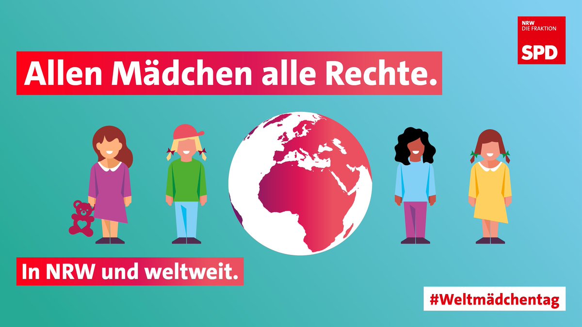 Zum 10. Mal wird am #WeltMädchentag auf die Diskriminierung von Mädchen aufmerksam gemacht. Die Proteste von jungen Frauen im Iran zeigen gerade wieder: Viele starke Mädchen kämpfen jeden Tag für ihr Recht auf ein selbstbestimmtes Leben. Wir unterstützen sie mit aller Kraft.